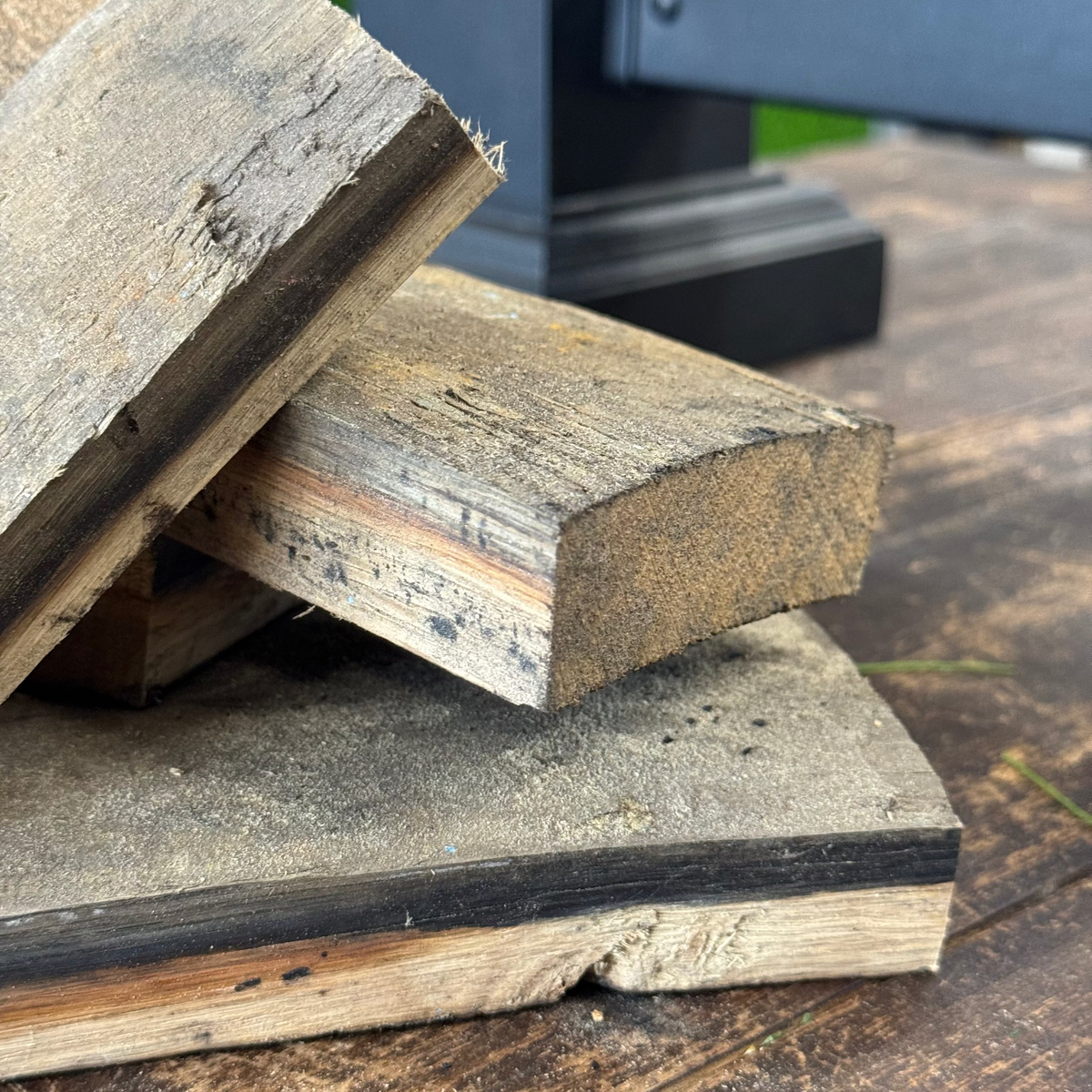 Oak whisky barrel staves